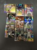 9 Card Lot of REFRACTORS and PRIZMS with Stars and Rookies from Huge Collection