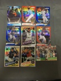 9 Card Lot of REFRACTORS and PRIZMS with Stars and Rookies from Huge Collection