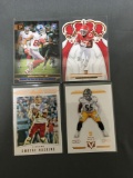 4 Card Lot of 2019 FOOTBALL ROOKIE Cards from Huge Collection