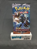 Factory Sealed Pokemon Sun & Moon BURNING SHADOWS 10 Card Booster Pack