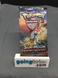 Factory Sealed Pokemon Sun & Moon BURNING SHADOWS 10 Card Booster Pack