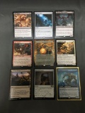 9 Card Lot of Magic the Gathering GOLD SYMBOL RARE Cards from Huge Collection - Unsearched