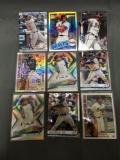 9 Card Lot of RONALD ACUNA JR. Atlanta Braves Baseball Cards from Huge Collection