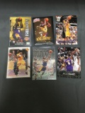 6 Card Lot of KOBE BRYANT Los Angeles Lakers Basketball Cards from Huge Collection