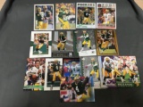 15 Card Lot of BRETT FAVRE Green Bay Packers Football Cards from Huge Collection