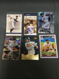 6 Card Lot of DEREK JETER New York Yankees Baseball Cards from Huge Collection