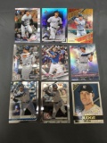 9 Card Lot of AARON JUDGE New York Yankees Baseball Cards from Huge Collection