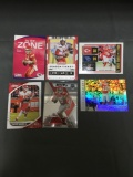 6 Card Lot of PATRICK MAHOMES II Kansas City Chiefs Football Cards from Huge Collection