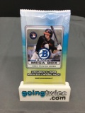 Factory Sealed 2020 Bowman Chrome Baseball 5 Card Mega Box Chrome BONUS PACK