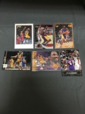 6 Card Lot of KOBE BRYANT Los Angeles Lakers Basketball Cards from Huge Collection