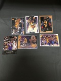 6 Card Lot of KOBE BRYANT Los Angeles Lakers Basketball Cards from Huge Collection