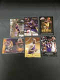 6 Card Lot of KOBE BRYANT Los Angeles Lakers Basketball Cards from Huge Collection