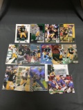 15 Card Lot of BRETT FAVRE Green Bay Packers Football Cards from Huge Collection