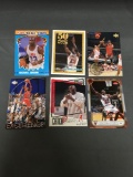 6 Card Lot of MICHAEL JORDAN Chicago Bulls Basketball Cards from Huge Collection