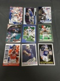 9 Card Lot of PEYTON MANNING Indianapolis Colts Football Cards from Huge Collection