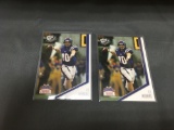 2 Card Lot of 2004 Press Pass ELI MANNING Giants ROOKIE Football Cards