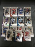 15 Card Lot of 2019 & 2020 Football ROOKIE Cards with Stars from Huge Collection