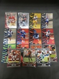 15 Card Lot of 2019 & 2020 Football ROOKIE Cards with Stars from Huge Collection