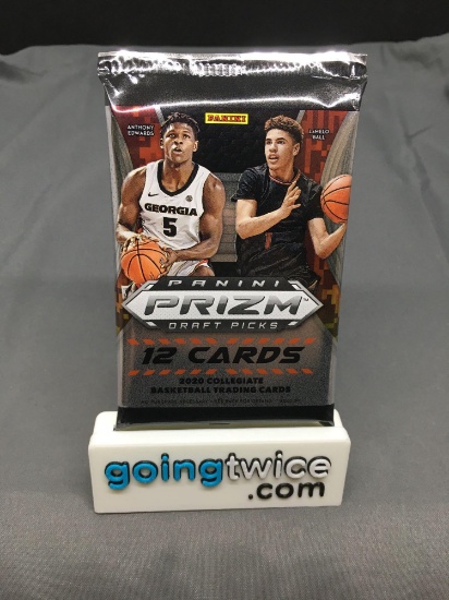 Factory Sealed 2020-21 Panini Prizm Draft Basketball 12 Card Pack - Lamelo Ball Rookie?