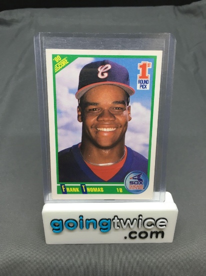 1990 Score #663 FRANK THOMAS White Sox ROOKIE Baseball Card