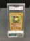 GMA Graded 1999 Pokemon Jungle 1st Edition #43 PRIMEAPE Trading Card - MINT 9