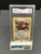 GMA Graded 1999 Pokemon Jungle 1st Edition #47 TAUROS Trading Card - MINT 9