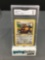 GMA Graded 1999 Pokemon Jungle 1st Edition #47 TAUROS Trading Card - MINT 9