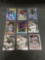 9 Card Lot of Baseball ROOKIE Cards and Prospects - NEWER YEARS - with Stars from Huge Collection