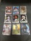 9 Card Lot of Baseball ROOKIE Cards and Prospects - NEWER YEARS - with Stars from Huge Collection