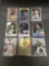 9 Card Lot of Baseball ROOKIE Cards and Prospects - NEWER YEARS - with Stars from Huge Collection