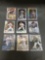 9 Card Lot of Baseball ROOKIE Cards and Prospects - NEWER YEARS - with Stars from Huge Collection