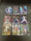 9 Card Lot of REFRACTORS & PRIZMS from Huge Collection with Stars & Rookie Cards