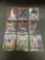 9 Card Lot of REFRACTORS & PRIZMS from Huge Collection with Stars & Rookie Cards