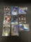 9 Card Lot of Football ROOKIE Cards and Prospects - NEWER YEARS - with Stars from Huge Collection