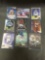 9 Card Lot of Football ROOKIE Cards and Prospects - NEWER YEARS - with Stars from Huge Collection