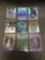 9 Card Lot of REFRACTORS and PRIZMS with Stars and Rookies from Huge Collection