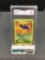 GMA Graded 1999 Pokemon Fossil #57 ZUBAT Trading Card - MINT 9