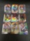 9 Card Lot of 2020 Panini Prizm Draft Prizms ROOKIE Cards - Silver & Multiple Colors - HOT