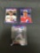 3 Card Lot of 1989 Donruss Baseball ROOKIE CARDS - Randy Johnson, Curt Schilling, Gary Sheffield