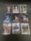 9 Card Lot of Baseball ROOKIE Cards and Prospects - NEWER YEARS - with Stars from Huge Collection