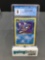 CGC Graded 2000 Pokemon Team Rocket 1st Edition #25 DARK GYARADOS Rare Trading Card - NM-MT 8
