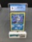 CGC Graded 2000 Pokemon Team Rocket 1st Edition #20 DARK BLASTOISE Rare Trading Card - MINT 9