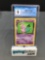 CGC Graded 2000 Pokemon Team Rocket 1st Edition #29 DARK SLOWBRO Rare Trading Card - MINT 9