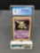 CGC Graded 2000 Pokemon Team Rocket 1st Edition #18 DARK ALAKAZAM Rare Trading Card - MINT 9