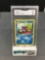 GMA Graded 1999 Pokemon Jungle 1st Edition #46 SEAKING Trading Card - MINT 9