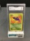 GMA Graded 1999 Pokemon Fossil 1st Edition #57 ZUBAT Trading Card - MINT 9