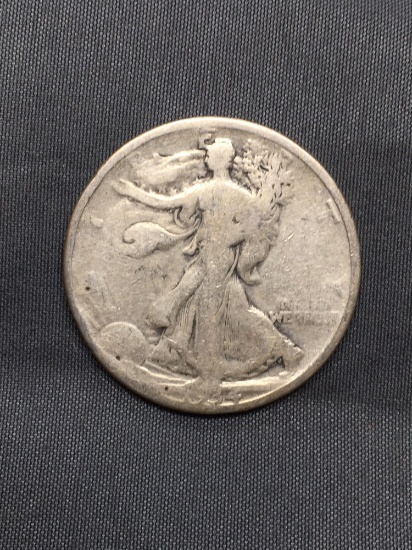 1934 United States Walking Liberty Silver Half Dollar - 90% Silver Coin