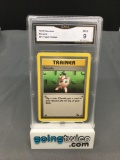 GMA Graded 1999 Pokemon Fossil #61 RECYCLE Trading Card - MINT 9