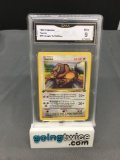 GMA Graded 1999 Pokemon Jungle 1st Edition #47 TAUROS Trading Card - MINT 9