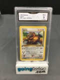 GMA Graded 1999 Pokemon Jungle 1st Edition #47 TAUROS Trading Card - MINT 9